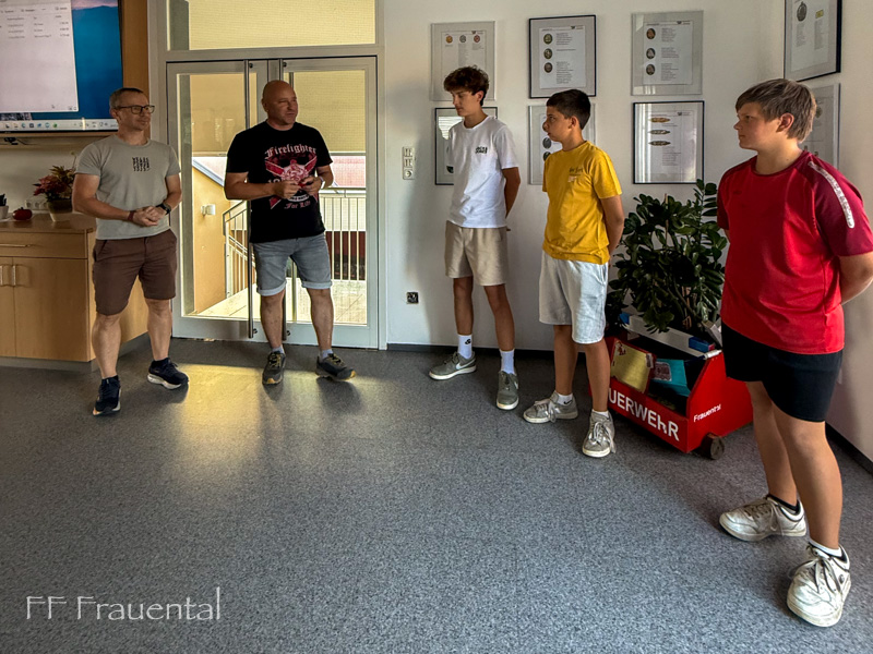 Beförderungen zum Feuerwehrmann